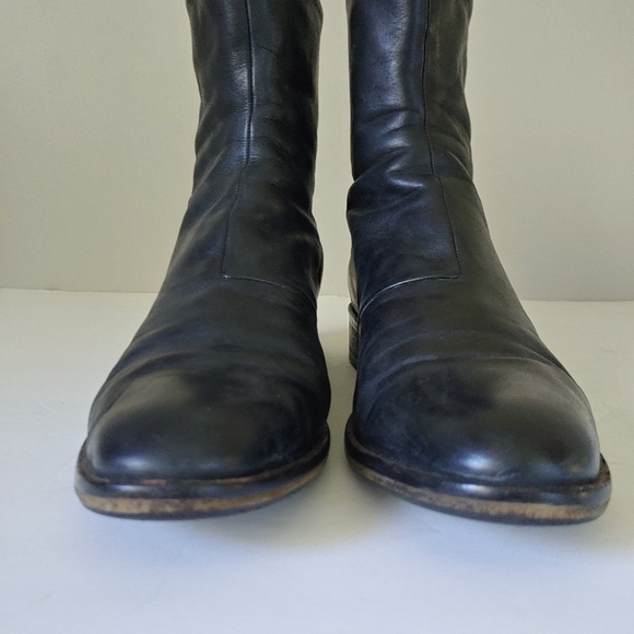 Coclico Leather Ankle Boots Size 38.5 Black - Picture 12 of 16